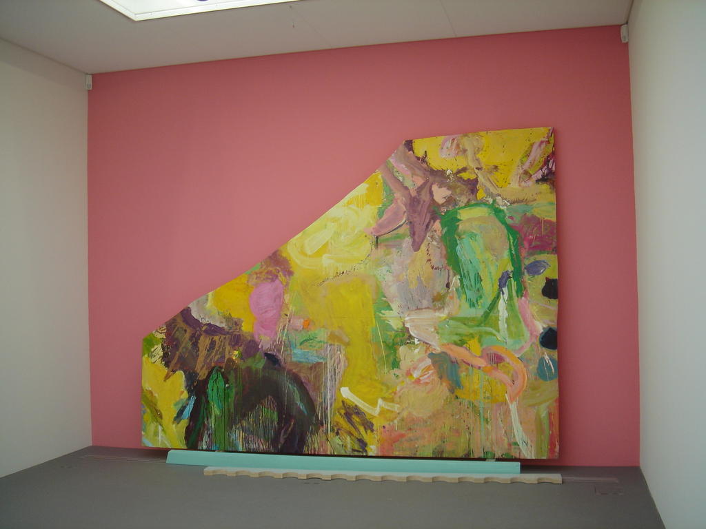 2009, Acryl auf Spanplatte, Sperrholz und Holz, ca. 290 × 380 × 100 cm