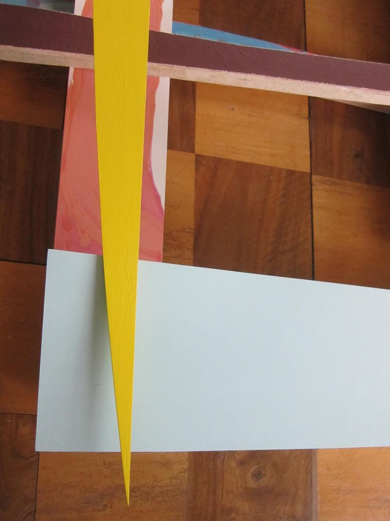 2014, Acryl und Dispersion auf MDF, Sperrholz und Styropor, ca. 6.0 × 4.5 × 2.5m