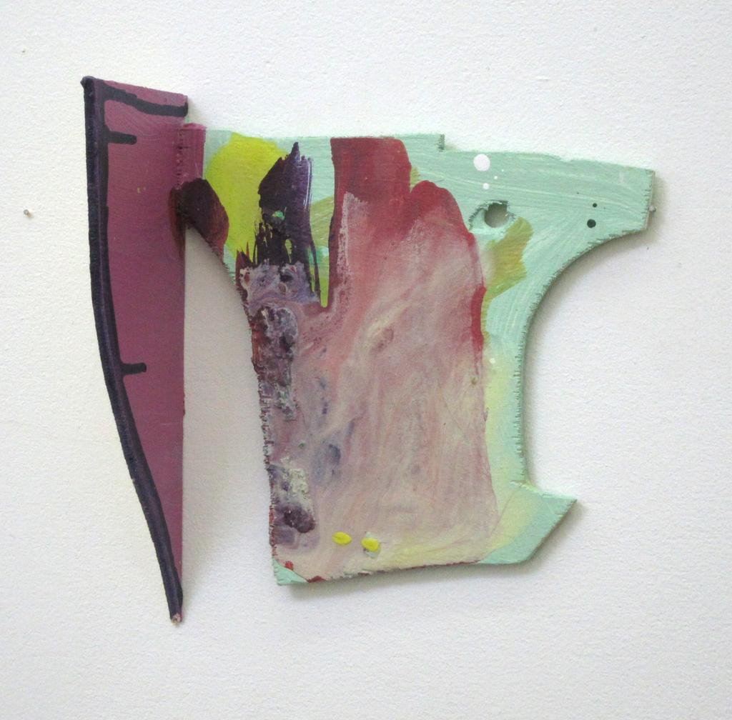 2011, Acryl auf Sperrholz, 19 × 17 × 8cm