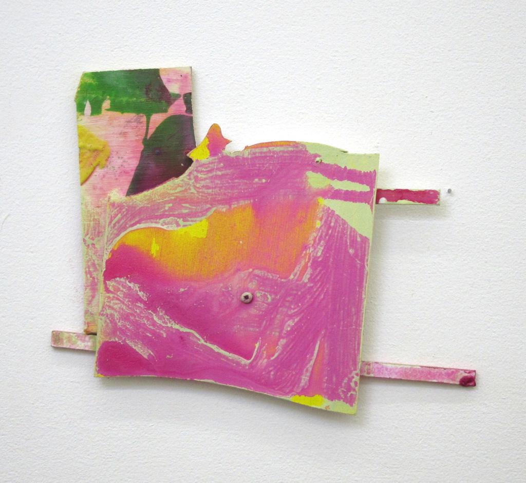 2011, Acryl auf Pavatex, 16 × 21cm