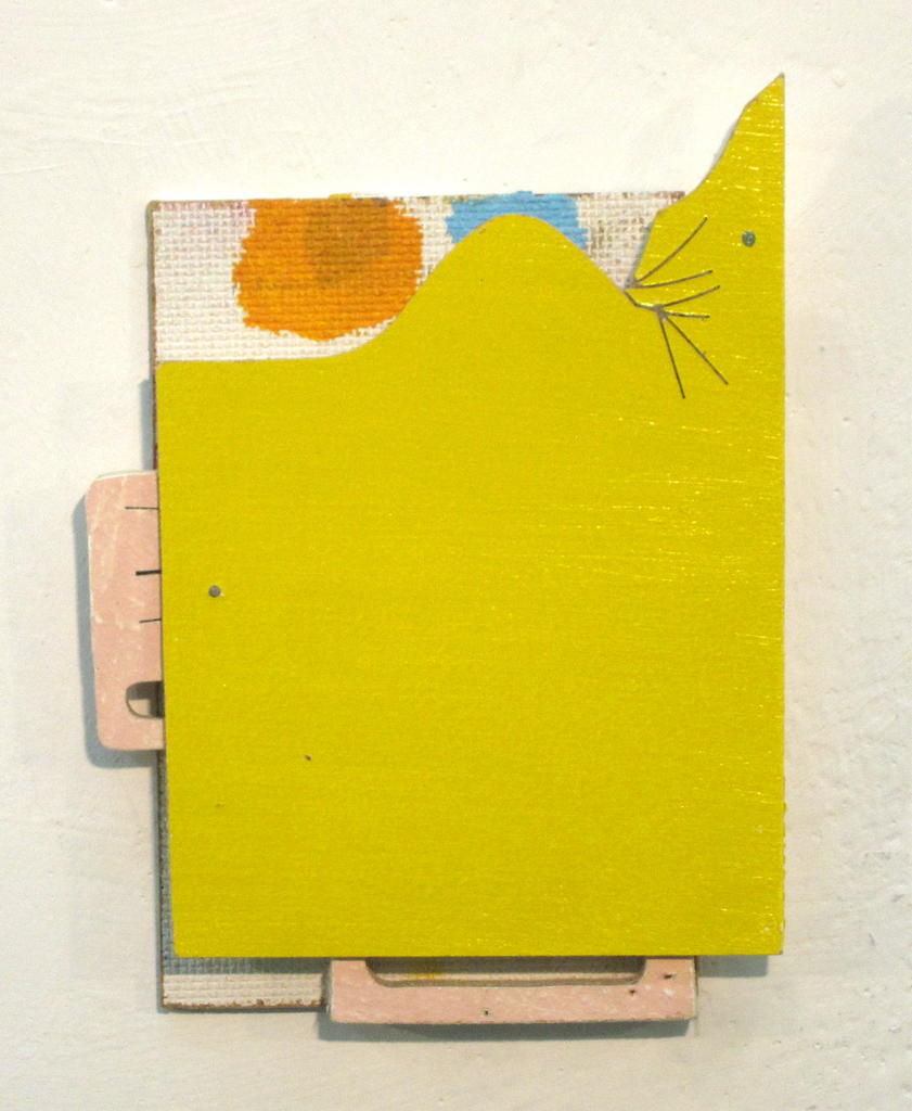 2014, Acryl auf MDF, Hartfaserplatte und Sperrholz, 20 × 14 × 2cm