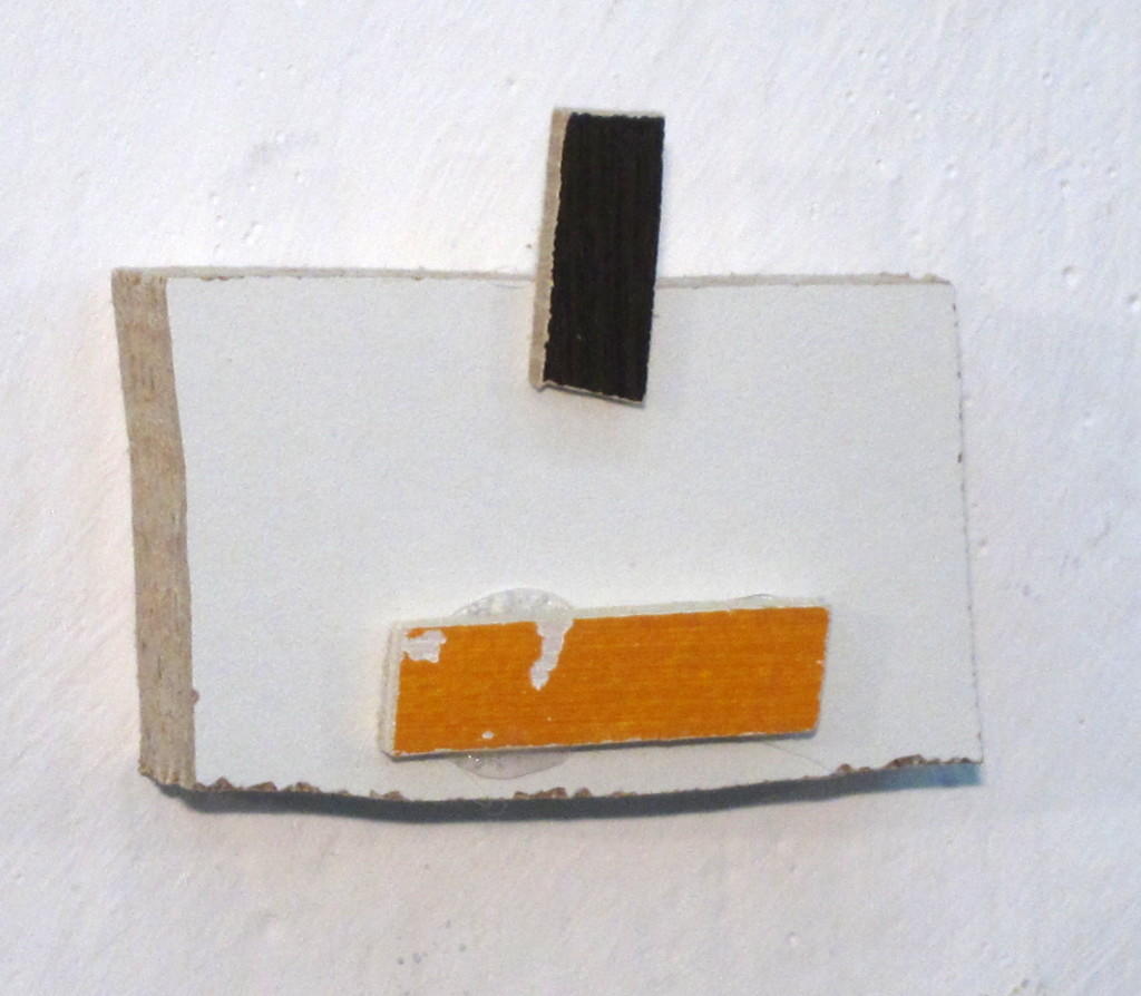 2014, Acryl auf MDF, Kunststoff-beschichtete Spanplatte, Heissleim, 6 × 8 × 2cm
