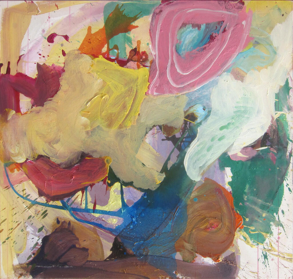 2013, Acryl auf Leinwand, 105 × 100cm