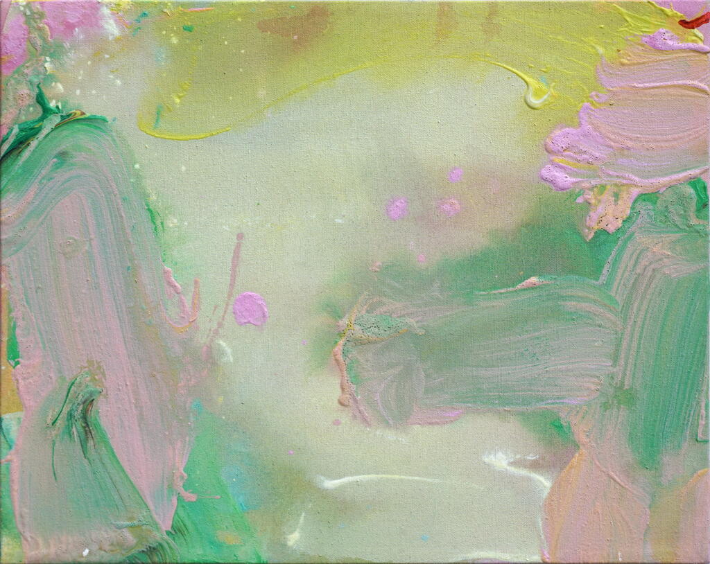 2017, Acryl auf Leinwand, 40 × 50cm