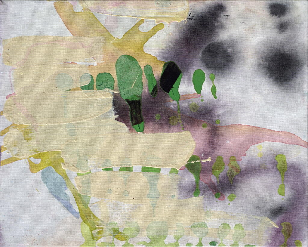 2017, Acryl auf Leinwand, 40 × 50cm