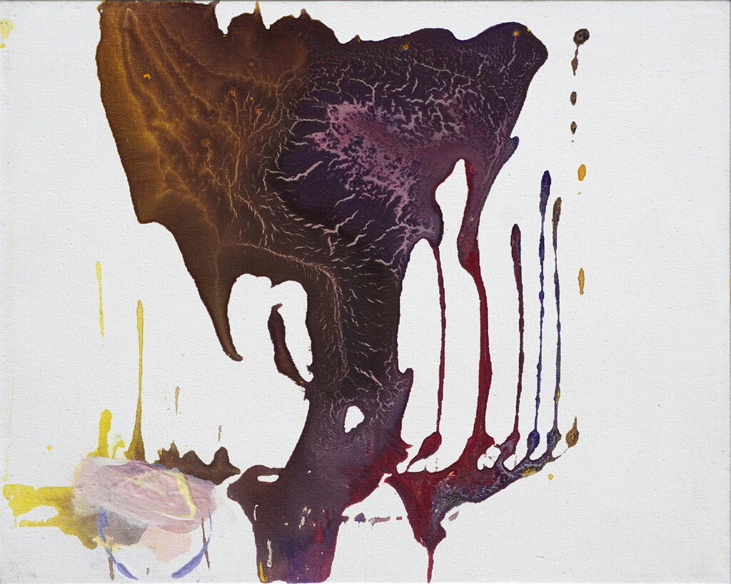 2017, Acryl auf Leinwand, 40 × 50cm