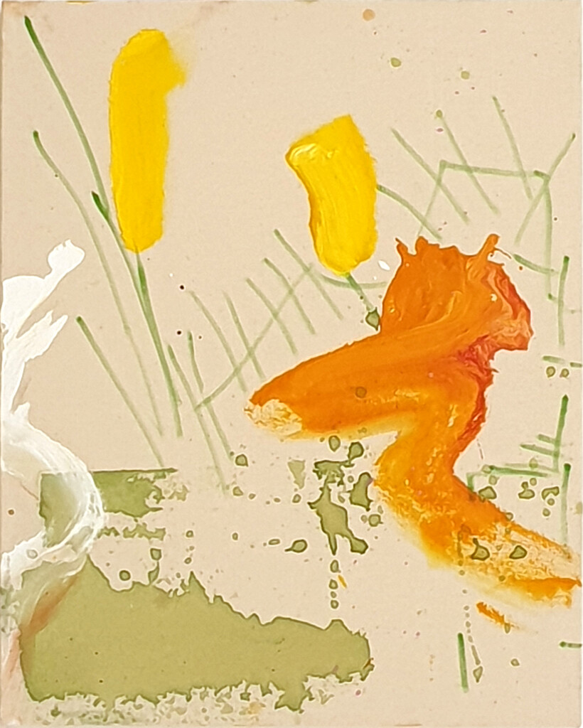 2019, Acryl auf Leinwand, 50 × 40cm