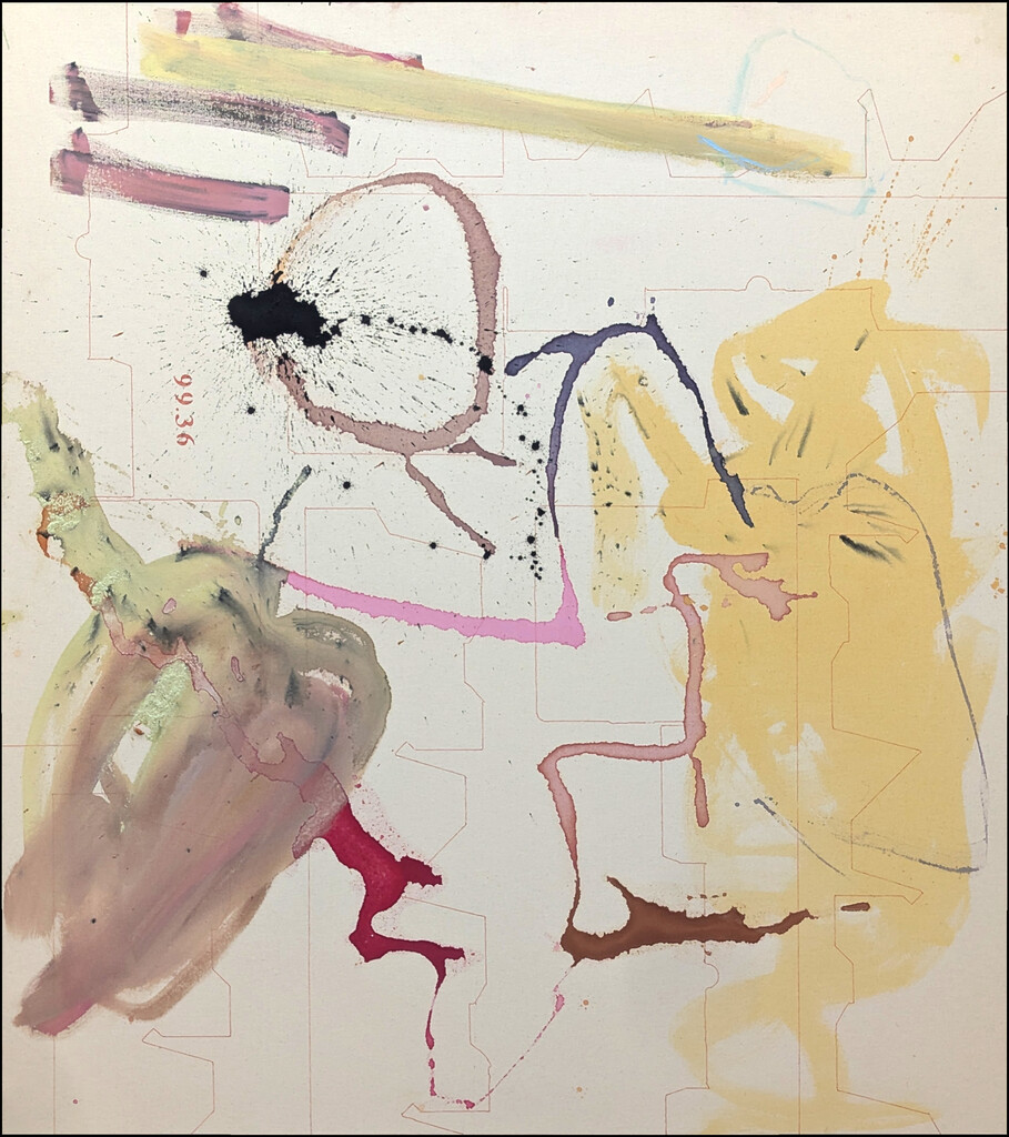 2024, Acryl auf Leinwand, 130 × 115cm