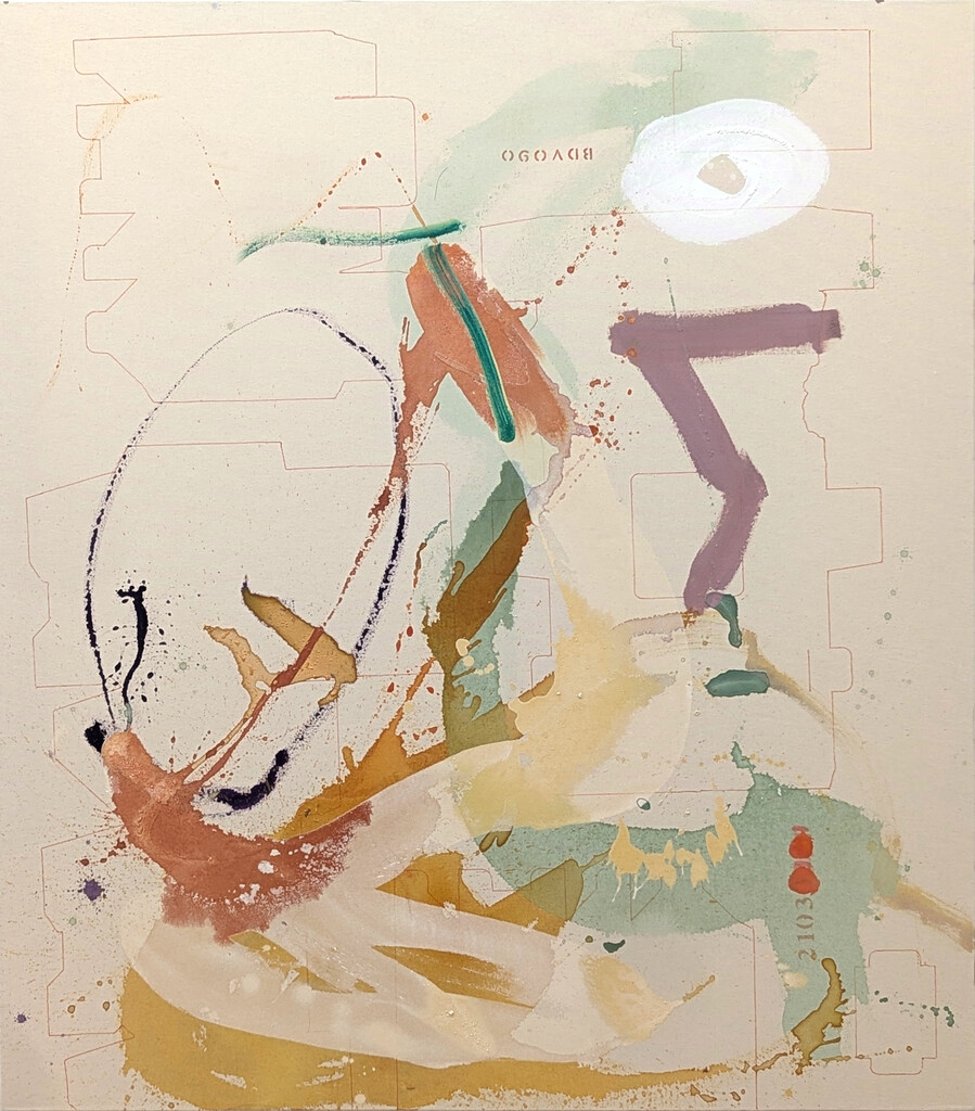2024, Acryl auf Leinwand, 130 × 115cm
