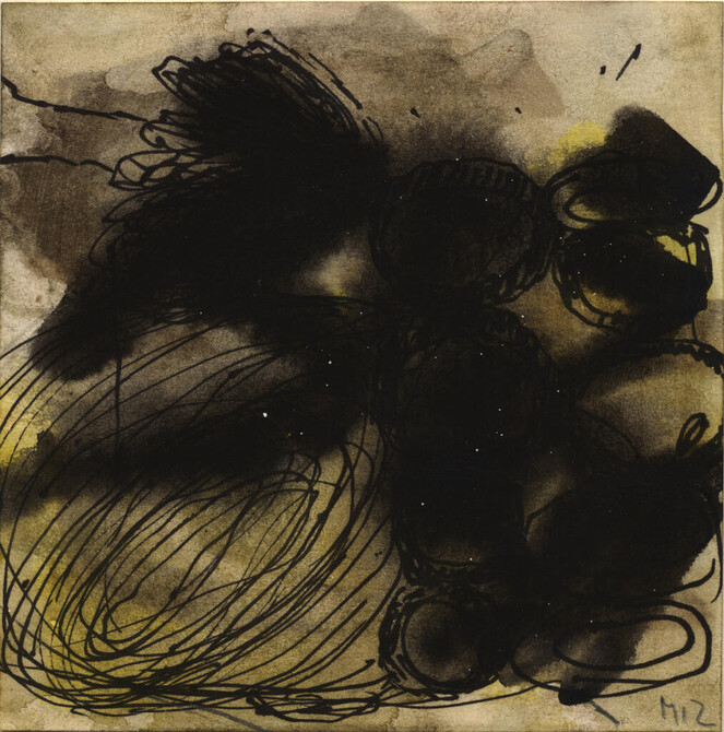 2017, Filzstift und Acryl auf Papier, 9.0 &times; 8.8cm