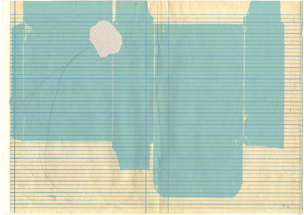 2017, Inkjet und Bleistift auf Papier, 30 &times; 42cm