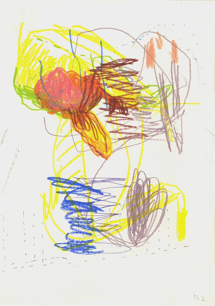 2016, Farbstift und Bleistift auf Papier, 36 × 26cm