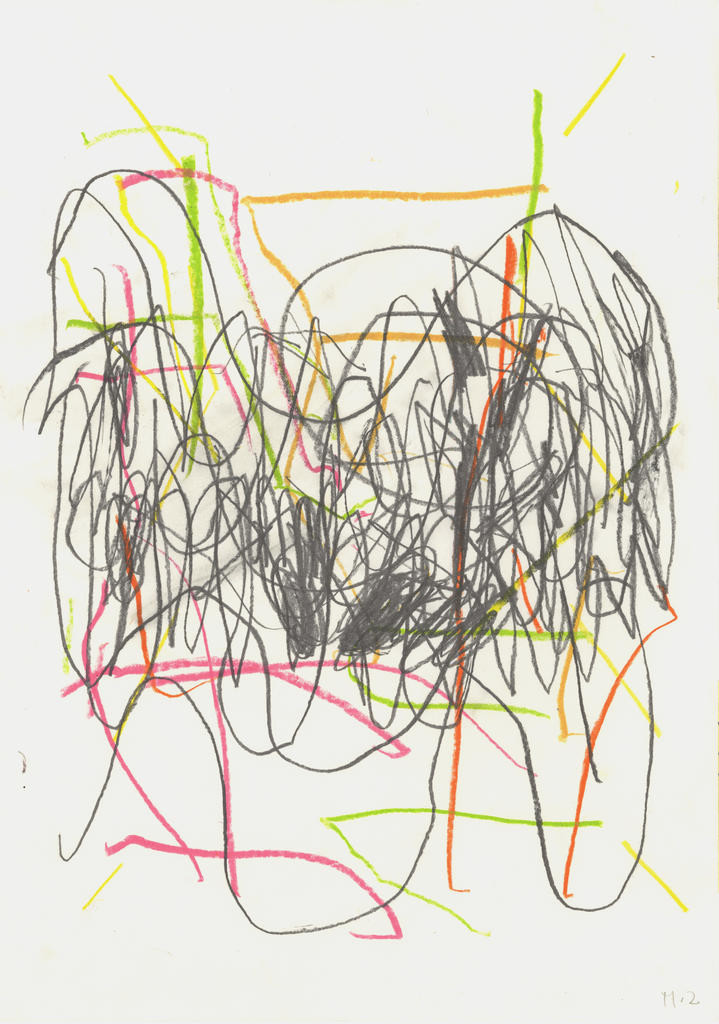 2016, Farbstift auf Papier, 36 × 26cm